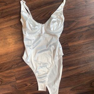 Satin bodysuit